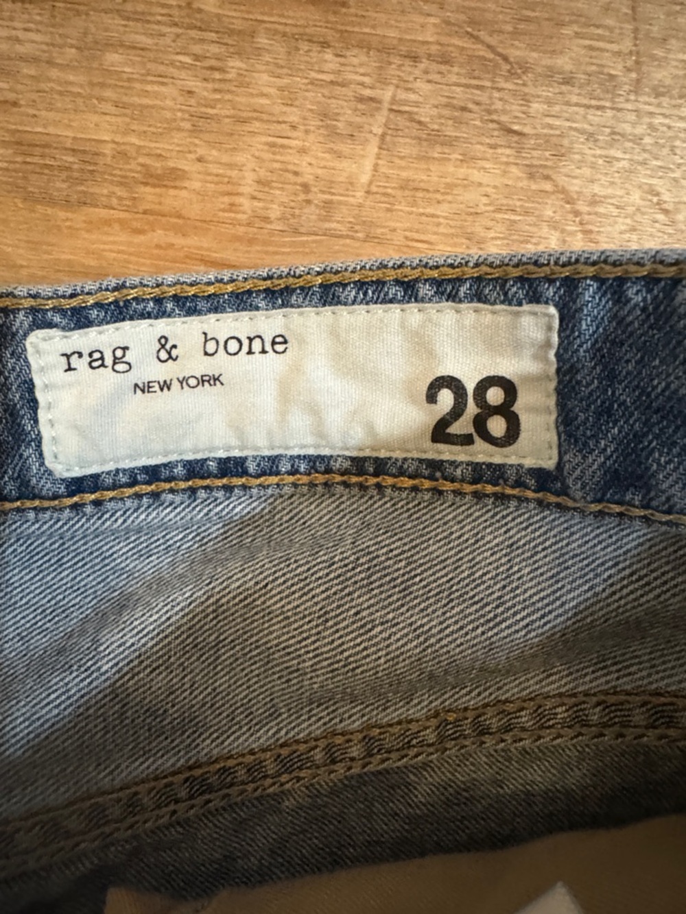 rag & bone high rise ankle wide leg - Picture 7 of 9
